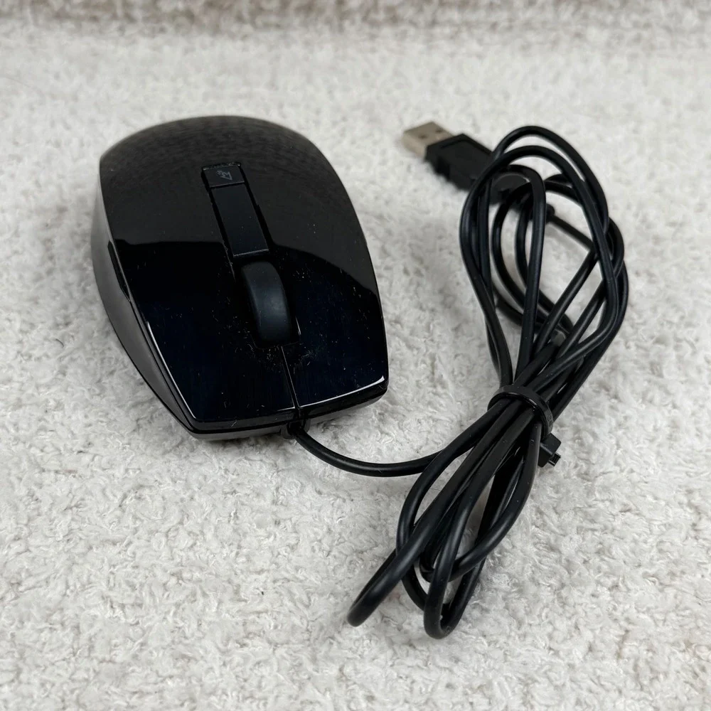Dell MOCZUL Wired Optical USB Mouse LaserStream 0V7623 3-Button‎ Scroll Wheel